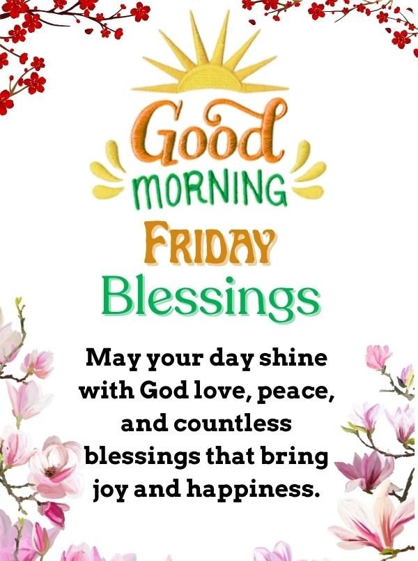 Happy Friday Blessings