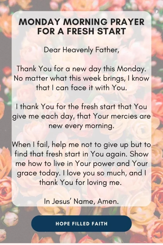 Midday Blessings for a Fresh Start