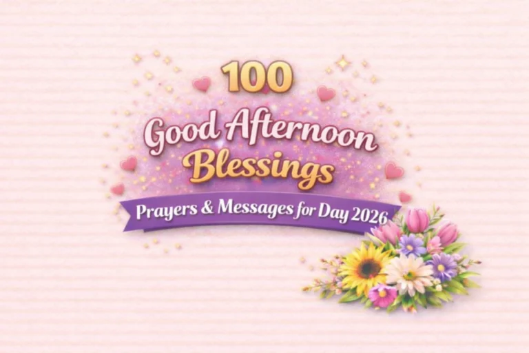 Good Afternoon Blessings