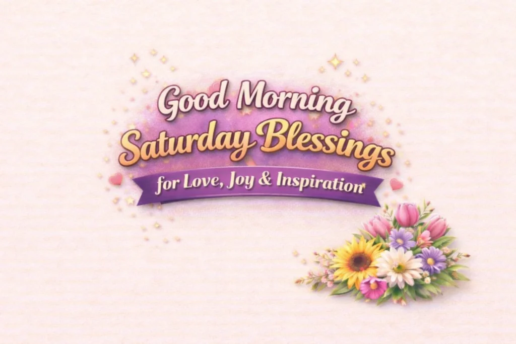 Saturday Blessings