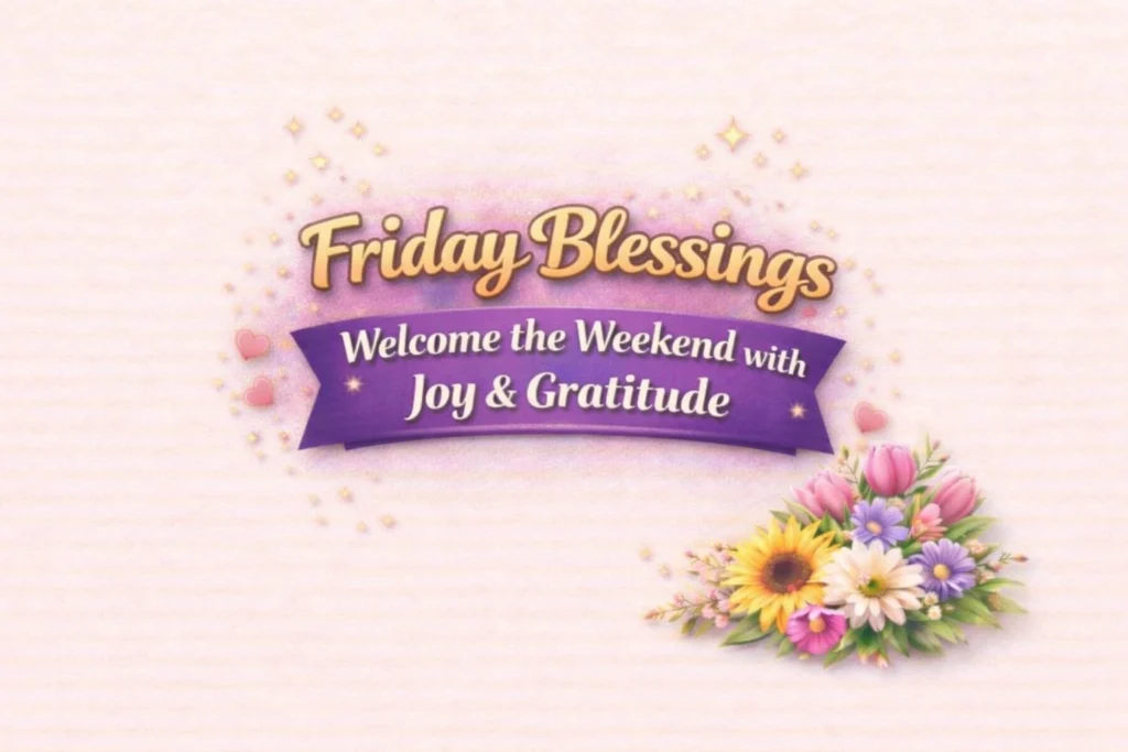 Friday Blessings
