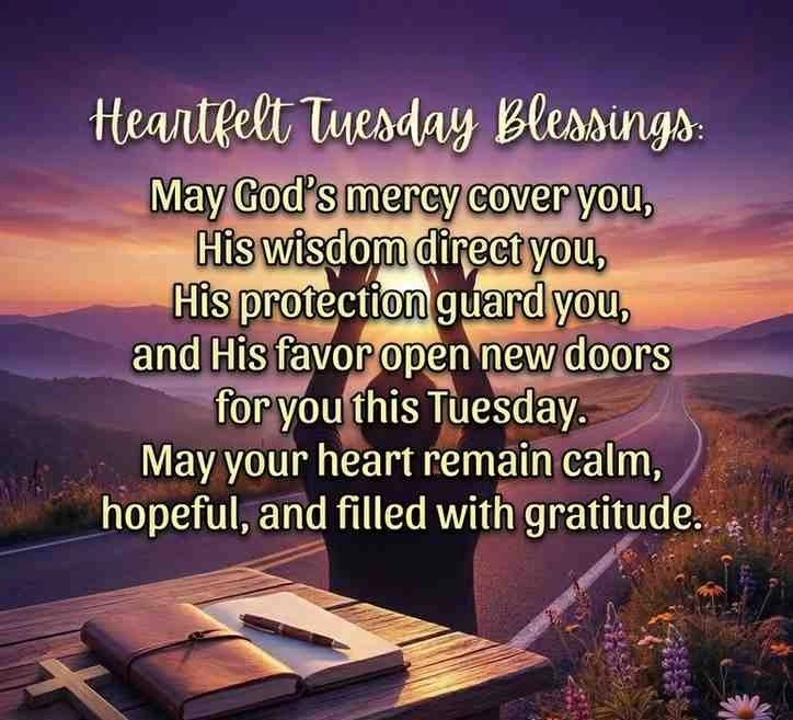 Heartfelt Tuesday Prayers to Guide Your Journey