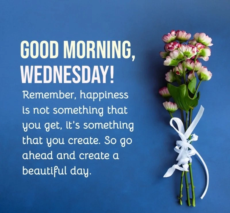 Positive Good Morning Wednesday Blessings