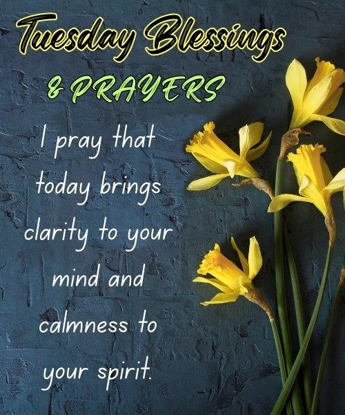 Faith-Filled Tuesday Prayers for Clarity and Strength