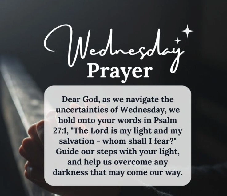 Wednesday Prayer Blessings