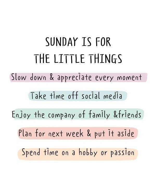 Mindful Sunday Moments to Carry Forward