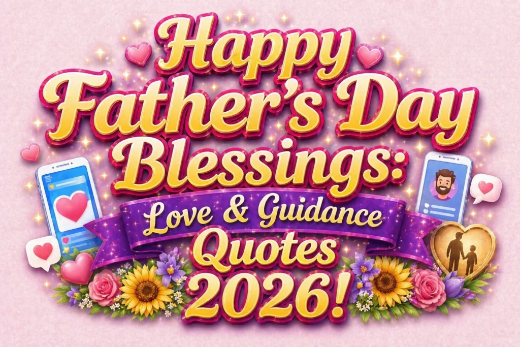 Happy Father's Day Blessings: Love & Guidance Quotes 2026!