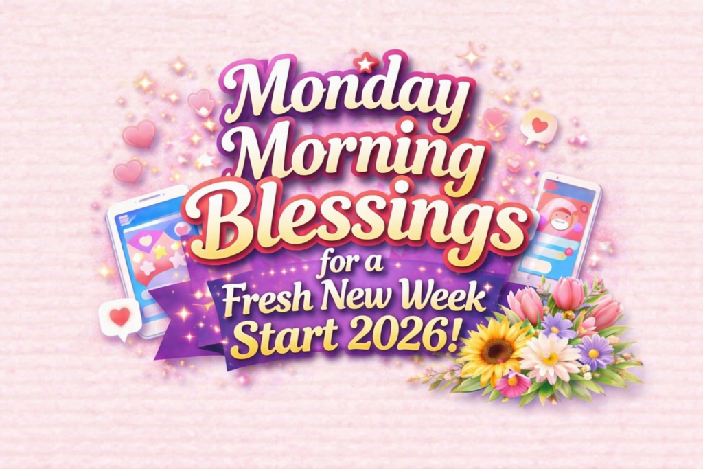 Monday Morning Blessings