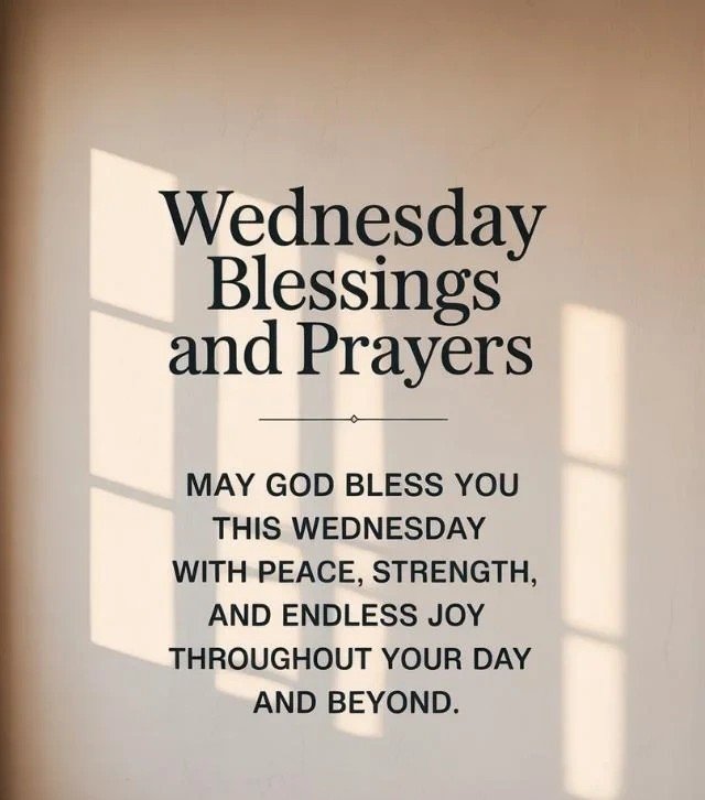 Inspirational Wednesday Prayers for Strength and Clarity