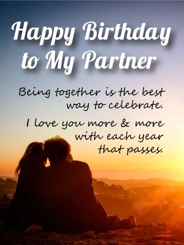 Romantic Birthday Wishes for Partners