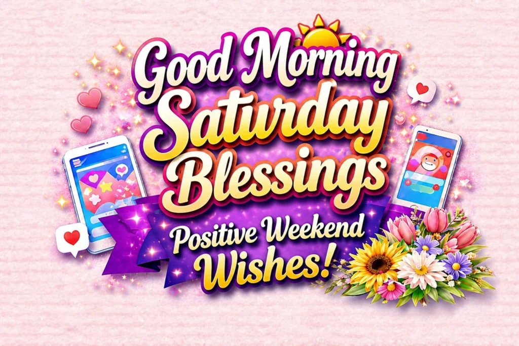 Good Morning Saturday Blessings